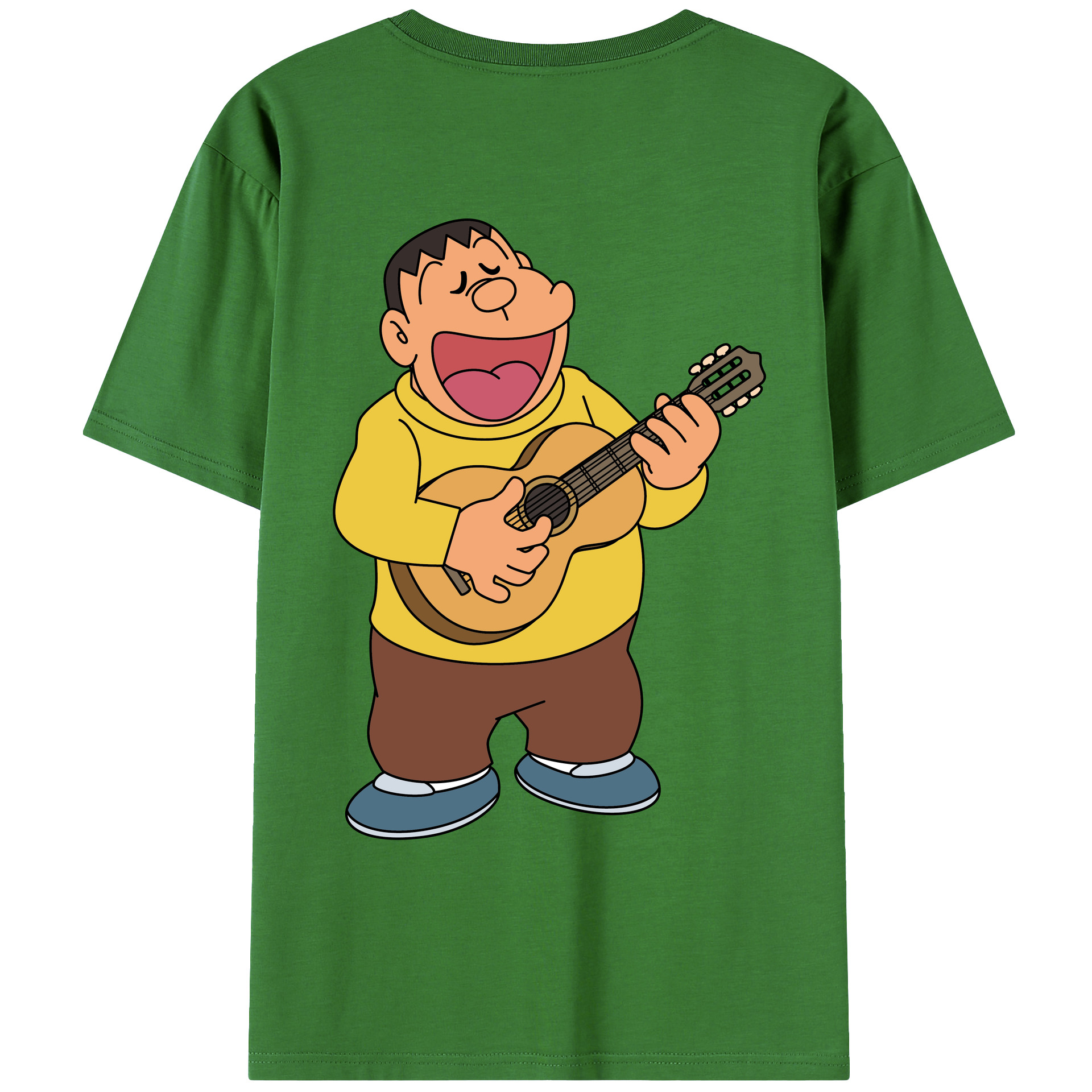 （画像用） ドラえもん 剛田武 Doraemon Gouta Takeshi レディース半袖Tシャツ(バックプリント)